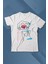 Statue Minimal Street Culture Soft Renkler Heykel Y2K Baskılı Tişört Çocuk T-Shirt 1