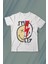 Smile World Urban Street Culture Gülen Surat Baskılı Tişört Çocuk T-Shirt 1