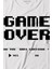Game Over Atari Retro Pixel Oyun Baskılı Tişört Çocuk T-Shirt 2