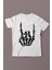Rock And Roll Music Sert Müzik Baskılı Tişört Çocuk T-Shirt 1