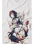 Demon Slayer Anime Dizi Japanese Japonca Kimetsu No Yaibe Baskılı Tişört Çocuk T-Shirt 2