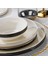Adel Line Yemek Takımı-56 Parça-Gold 3