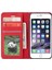 Apple iPhone 6s/6-Kırmızı Için Ipeksi Dokunmatik Deri Cüzdan Kapağı (Yurt Dışından) 4