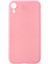 Apple iPhone Xr-Pink Için Fingerprint Mat Tpu Protector Telefon Kabuğu (Yurt Dışından) 1