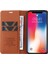 Apple iPhone X/xs Için Telefon Kılıfı Tam Koruma Telefon Cüzdan Kapağı Manyetik Otomatik Absorbed Pu Deri Deri Flip Telefon Kılıfı Stand-Brown (Yurt Dışından) 4