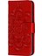 Iphaby Mandala Çiçek Cüzdanı Stand Pu Deri Kılıf Apple iPhone Se-Red (Yurt Dışından) 3