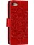 Iphaby Mandala Çiçek Cüzdanı Stand Pu Deri Kılıf Apple iPhone Se-Red (Yurt Dışından) 4