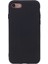 Apple iPhone 7/8 Şeker Renk Mat Telefon Kılıfı Çizgiye Karşı Tpu Cover-Black Için (Yurt Dışından) 1