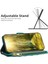 Apple iPhone Xr Pu Deri Stand Cüzdan Mat Rhombus Desen Baskılı Telefon Kapak Yeşili (Yurt Dışından) 2