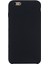 Apple iPhone 6 Plus/apple iPhone 6s Plus-Black Için Sıvı Silikon Sarılmış Kenar Telefon Kabuğu Kasası (Yurt Dışından) 4
