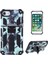 Apple iPhone Se-Sky Blue Için Çıkarılabilir Kamuflaj Desen Koruyucu Kickstand Case Kapağı (Yurt Dışından) 1