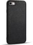 Litchi Doku Apple iPhone Se-Black Için Orijinal Deri Cilt Kaplamalı Tpu Telefon Kılıfı (Yurt Dışından) 2