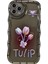 Apple iPhone 11 Pro Max Desen Basılı Dalga Şeklinde Kenar Kılıf Önleyici Yumuşak Tpu Iyi Korunmuş Telefon Kapağı/lale (Yurt Dışından) 1