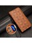 Apple iPhone 11 Pro Max, Üçgen Deseni Için Anti-Cratch Telefon Kılıfı, Strap-Brown ile Baskılı Folio Folio Flip Cüzdan Stand Pu Deri Kılıf (Yurt Dışından) 2