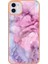 Apple iPhone 11 Yb Imd Serisi-16 Stil E Mermer Desen Kılıfı 2.0mm Tpu Elektrokaplanmış Imd Anti-Çizelge Telefon Kapağı Desteği Kablosuz Şarj Günü (Yurt Dışından) 1