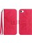 Apple iPhone 7/8 Cilt Touch Pu Deri Telefon Kılıfı Önleme Önleme Önleyici Ayçiçeği, El Kayışlı Basılmış Ayçiçeği Standı Cüzdan Kapağı (Yurt Dışından) 2