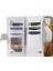 Apple iPhone 11 Için Profesyonel Çoklu Kart Yuvaları Rhombus Doku Pu Deri Fermuar Cep Stand Omuz Kayışı ve El Kayışı-Beyaz Telefon Kılıfı (Yurt Dışından) 2