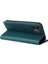 Apple iPhone 11 Manyetik Otomatik Kapanış Pu Deri Tpu Damla Geçirmez Folio Flip Case-Yeşil (Yurt Dışından) 4