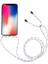 Apple iPhone 11 Için Ayarlanabilir Kordon Damla Geçirmez Tpu+Akrilik Arka Kapak-Beyaz (Yurt Dışından) 3