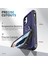 Apple iPhone 11 Damla Geçirmez Pc+Silikon Telefon Kılıfı Dönebilir Yüzük Kickstand Wear-Dayanıklı Telefon Kapak Navy Blue (Yurt Dışından) 3