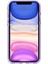 Apple iPhone 11 Şeffaf Pc+Tpu Telefon Kasası Damla Koruma Geri Kapak Tespit Edici Mor (Yurt Dışından) 2