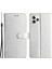 Apple iPhone 11 Için Flip Kılıfı Maksimum Ipek Doku Pu Deri Deri Deri Deri Telefon Katlanabilir Stand Kapağı Bilek Kayış-Silver (Yurt Dışından) 1