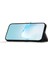 Apple iPhone 11 Için Flip Kılıfı Maksimum Ipek Doku Pu Deri Deri Deri Deri Telefon Katlanabilir Stand Kapağı Bilek Kayış-Silver (Yurt Dışından) 4