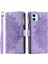 Apple iPhone 11 Için Mandala Baskılı Pu Deri Telefon Kapağı Birden Ferans Yuvası ile Katlanabilir Stand Zipper Cep Cüzdan Kılıfı (Yurt Dışından) 2