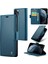 Apple iPhone 11 Pro Max Case Anti-Drop Pu Deri Kapak Rfıd Engelleme Cüzdan Telefon Kabuk Mavisi (Yurt Dışından) 1