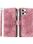 Apple iPhone 11 Pro, Fermuar Cep Cüzdanı Için Telefon Kılıfı Çoklu Kart Yuvası Tam Koruma Pu Deri Telefon Kapağı Strap-Rose Altın (Yurt Dışından) 1