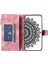 Apple iPhone 11 Pro, Fermuar Cep Cüzdanı Için Telefon Kılıfı Çoklu Kart Yuvası Tam Koruma Pu Deri Telefon Kapağı Strap-Rose Altın (Yurt Dışından) 2