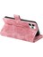 Apple iPhone 11 Pro, Fermuar Cep Cüzdanı Için Telefon Kılıfı Çoklu Kart Yuvası Tam Koruma Pu Deri Telefon Kapağı Strap-Rose Altın (Yurt Dışından) 3