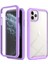 Apple iPhone 11 Için Max 3'ü 1 Arada Şok Geçirmez Telefon Kasası Pc Geri+Tpu Çerçevesi+Pet Ekran Koruyucu Hibrid Kapak (Yurt Dışından) 1
