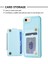 Apple iPhone 6/6s Inç Pu Deri+Tpu Telefon Kasası Yüzüğü Kickstand Arka Kapak Kart Tutucu-Mavisi (Yurt Dışından) 4