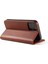 Apple iPhone 11 Için Pro Maks Buzağı Dokusu Telefon Kabuğu Cüzdan Telefon Kapağı Otomatik Absorbed Deri Stand Case-Brown (Yurt Dışından) 1