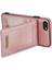 Apple iPhone 8/7 Pu Deri+Tpu Cep Telefon Kabuğu Rfıd Blowıng Dikey Kart Tutucu Kickstand Telefon Kılıfı Altın (Yurt Dışından) 3