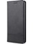 Apple iPhone Se Cüzdan Stand Kapağı Black Için Otomatik Emilmiş Deri Kılıf (Yurt Dışından) 2
