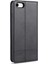 Apple iPhone Se Cüzdan Stand Kapağı Black Için Otomatik Emilmiş Deri Kılıf (Yurt Dışından) 3