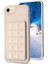 STYLE-BF24 Kart Tutucu Kılıfı Apple iPhone 6/6s Kickstand Deri+Tpu Telefon Kapak Bej (Yurt Dışından) 2