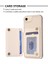STYLE-BF24 Kart Tutucu Kılıfı Apple iPhone 6/6s Kickstand Deri+Tpu Telefon Kapak Bej (Yurt Dışından) 4