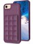 STYLE-BF24 Kart Tutucu Kılıfı Apple iPhone 6/6s Kickstand Deri+Tpu Telefon Kapak-Dark Mor (Yurt Dışından) 2