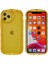 Apple iPhone 11 Için Pro Hassas Kesim Yayın Yoldaşlığı Mat Anti-Fingerprint Yumuşak Tpu Şok Geçirmez Cep Telefon Kılıfı Kapak- Sarı (Yurt Dışından) 1