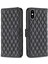 Apple iPhone Xs Maks Telefon Kılıf Cüzdan Kapağı, Bf Style-14 Baskılı Rhombus Desen Genel Kapsama Standı Mat Pu Deri Kılıf (Yurt Dışından) 1