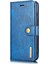 Apple iPhone 7 Plus-Blue Için 2'si Çizgiye Bölünmüş Deri Cüzdan Kapak Pc Kabuğu (Yurt Dışından) 3