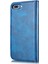 Apple iPhone 7 Plus-Blue Için 2'si Çizgiye Bölünmüş Deri Cüzdan Kapak Pc Kabuğu (Yurt Dışından) 4