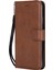 Kt Deri Serisi-2 Düz Renkli Deri Cüzdan Stand Telefon Kapağı Apple iPhone X/xs-Brown Için Kayış (Yurt Dışından) 2