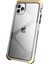 Apple iPhone 11 Profesyonel Temsilli Cam Panel Kılıfı 3 Parçalı Tasarım Şok Geçirmez Metal Çerçeve Telefon Kapak Silver/altın (Yurt Dışından) 1