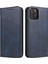 Apple iPhone 11 Için Pro Maks Buzağı Dokusu Telefon Kabuğu Cüzdan Telefon Kapağı Otomatik Emici Deri Standı Kılıf Mavisi (Yurt Dışından) 2
