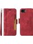 Apple iPhone 6/6s Için Telefon Kılıfı Baskılı Dikiş Hattı Pu Deri Anti Drop Anti-Drop Telefon Cüzdan Kapak Standı Kayış (Yurt Dışından) 2
