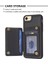 STYLE-BF24 Kart Tutucu Kılıfı Apple iPhone 6/6s Kickstand Deri+Tpu Telefon Kapak Black (Yurt Dışından) 4